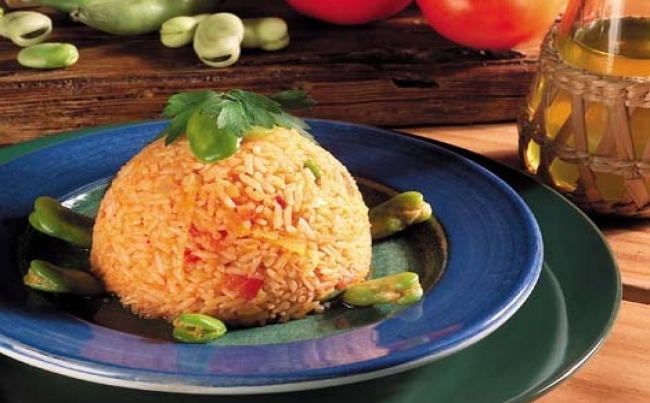 Habas guisadas con arroz